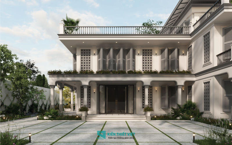 Dự án biệt thự N Villa phong cách Indochine mang đậm nét Á Đông (4)