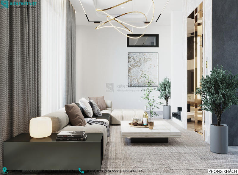 Thiết kế nội thất phòng khách (6)
