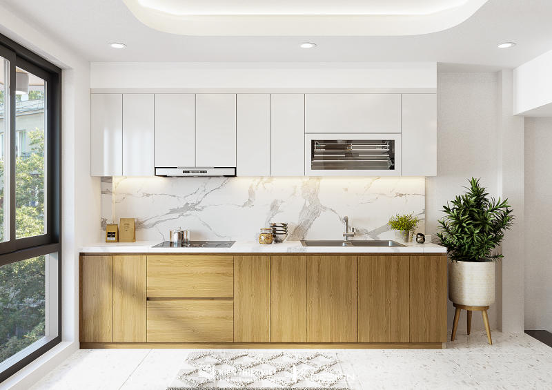 Thiết kế nội thất phòng bếp + phòng ăn (10)