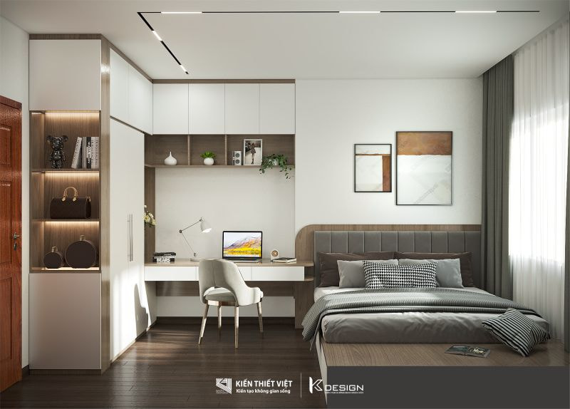 Thiết kế nội thất phòng ngủ – Phòng ngủ 1 (26)