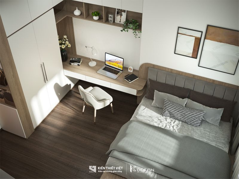 Thiết kế nội thất phòng ngủ – Phòng ngủ 1 (27)