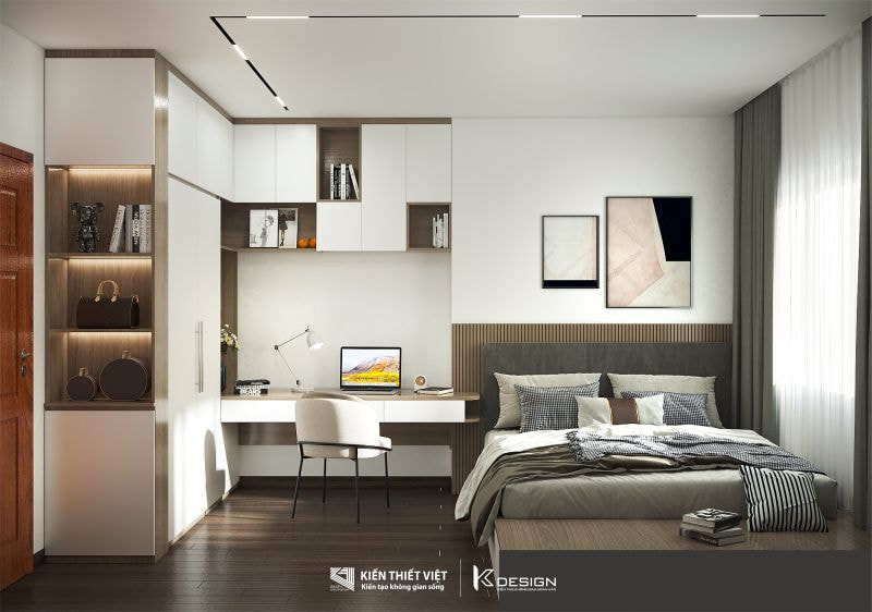 Thiết kế nội thất phòng ngủ – Phòng ngủ 2 (30)