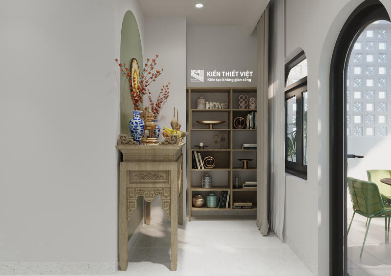 Thiết kế nội thất phòng thờ (19)