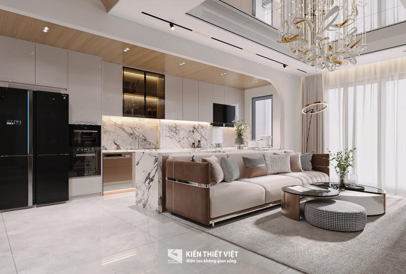 Thiết kế nội thất căn hộ Luxury Phú Mỹ Hưng (2)