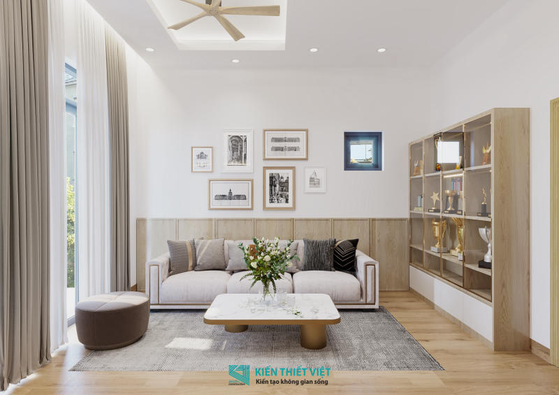 Thiết kế nội thất phòng sinh hoạt chung (7)
