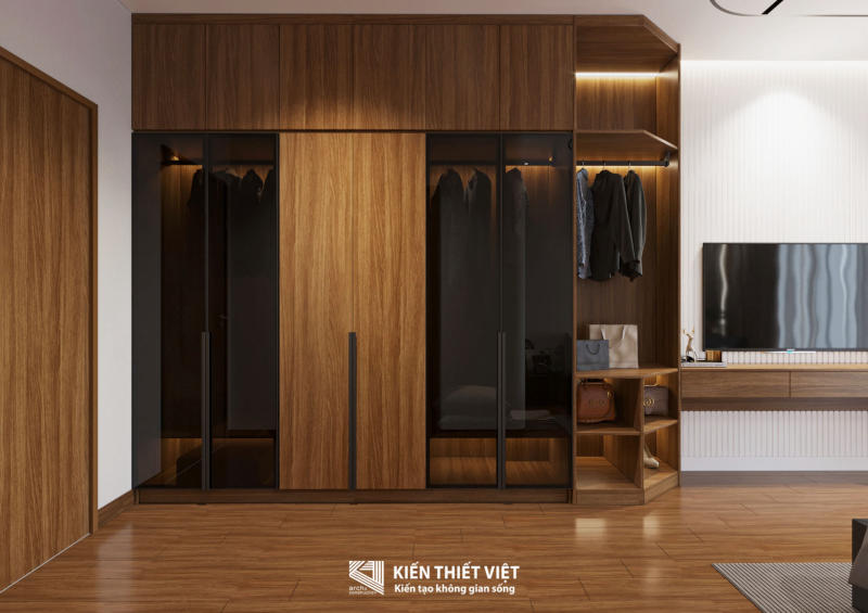 Thiết kế nội thất phòng ngủ – Nội thất phòng ngủ master (10)