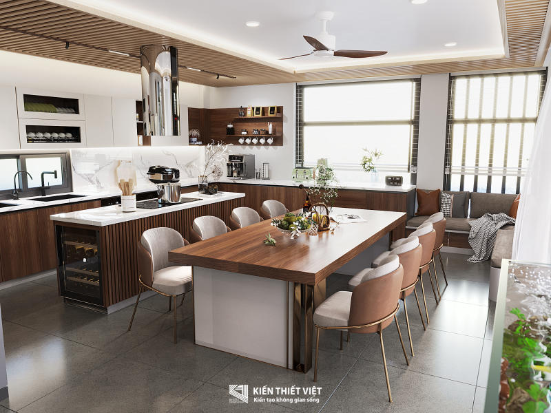 Thiết kế nội thất phòng bếp – Nội thất phòng bếp lầu 3 (10)