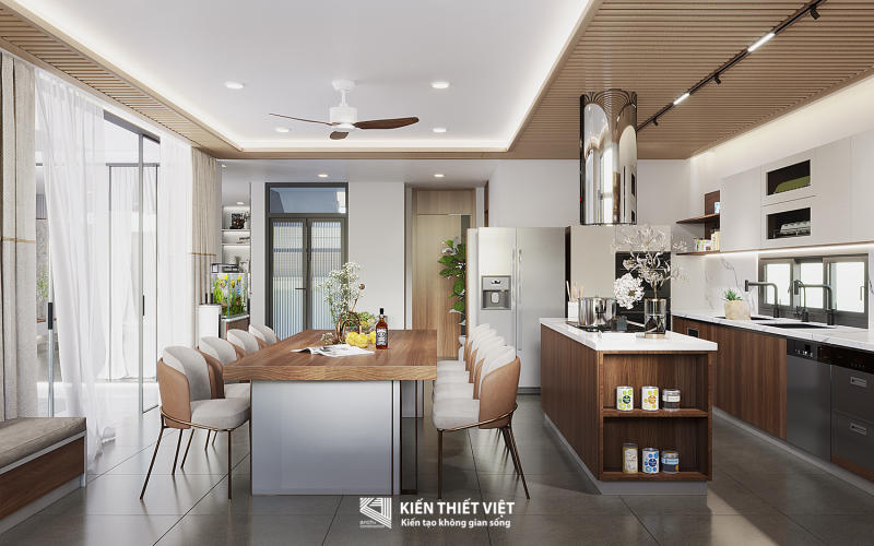 Thiết kế nội thất phòng bếp – Nội thất phòng bếp lầu 3 (9)