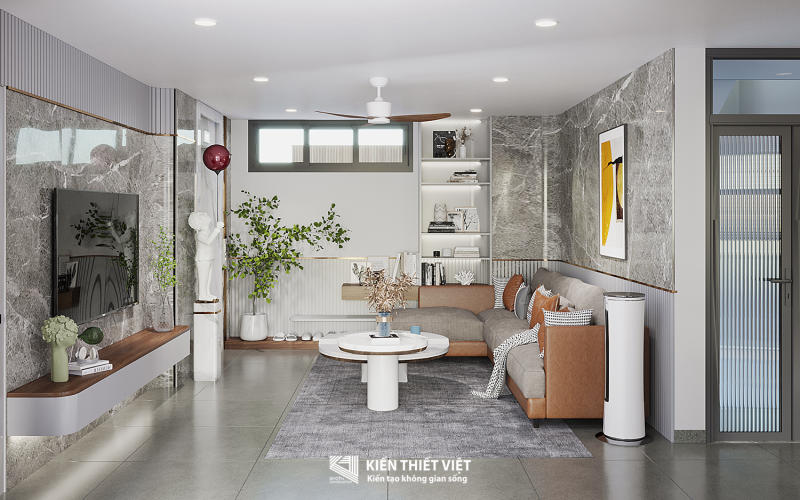 Thiết kế nội thất phòng khách (4)