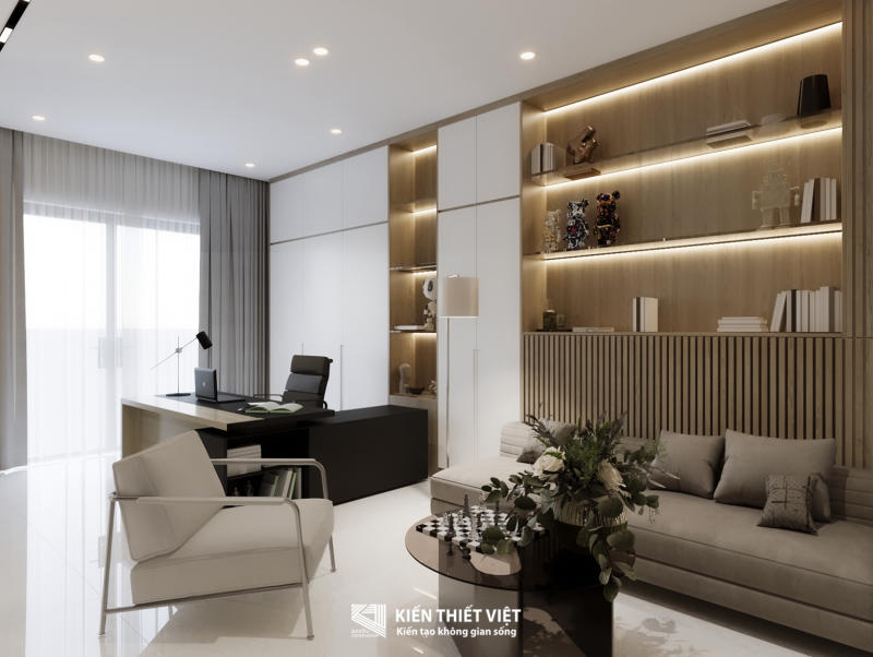 Thiết kế nội thất phòng làm việc (10)