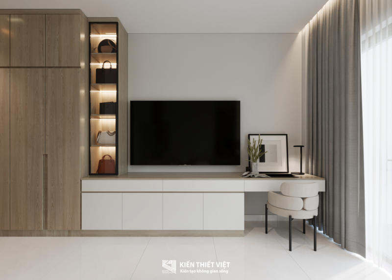 Thiết kế nội thất phòng ngủ – Phòng ngủ 01 (13)