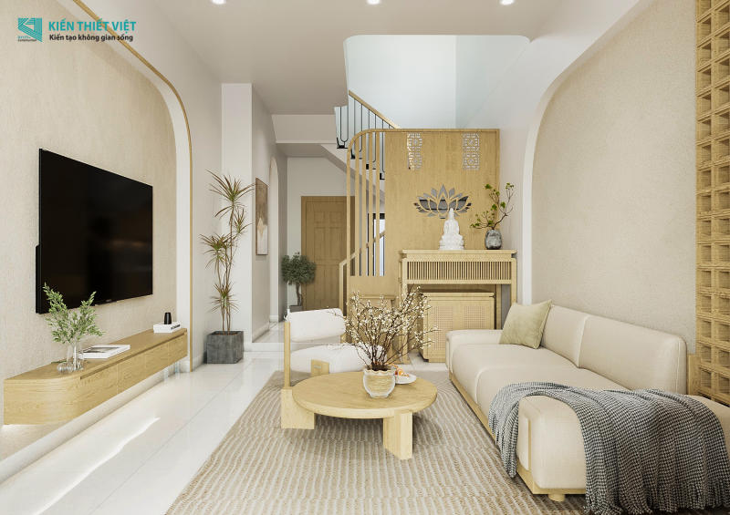 Thiết kế phòng khách bếp (3)