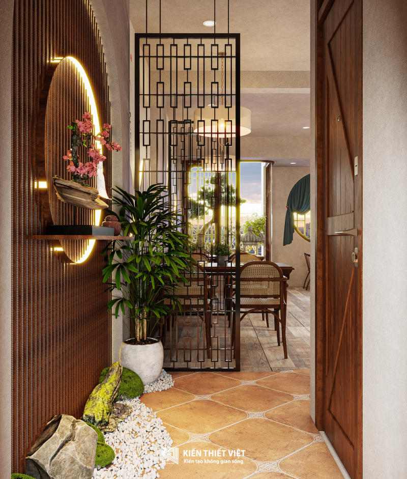 Thiết kế nội thất nhà hàng chay (10)