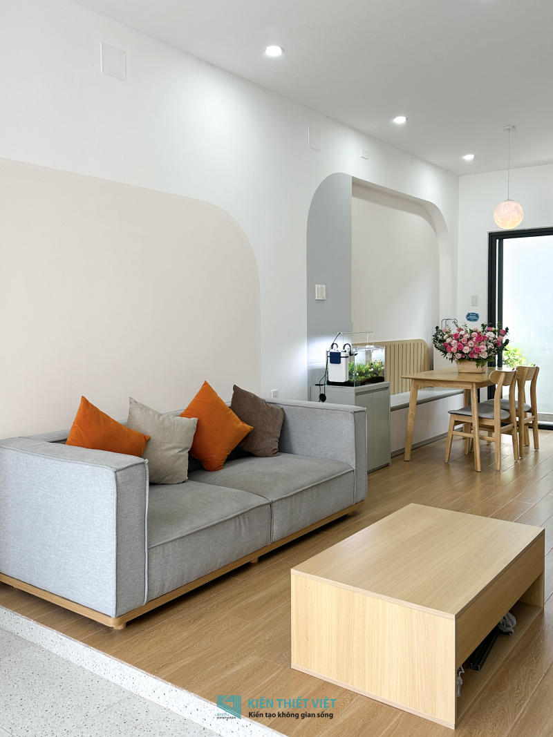 Thực tế không gian nội thất – Phòng khách bếp (2)