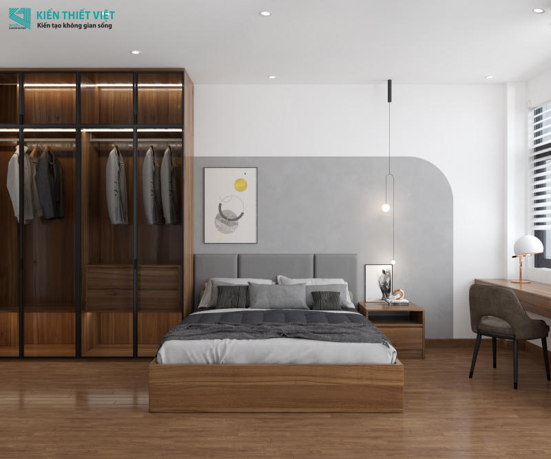 Thiết kế nội thất phòng ngủ – Phòng ngủ 01 (9)