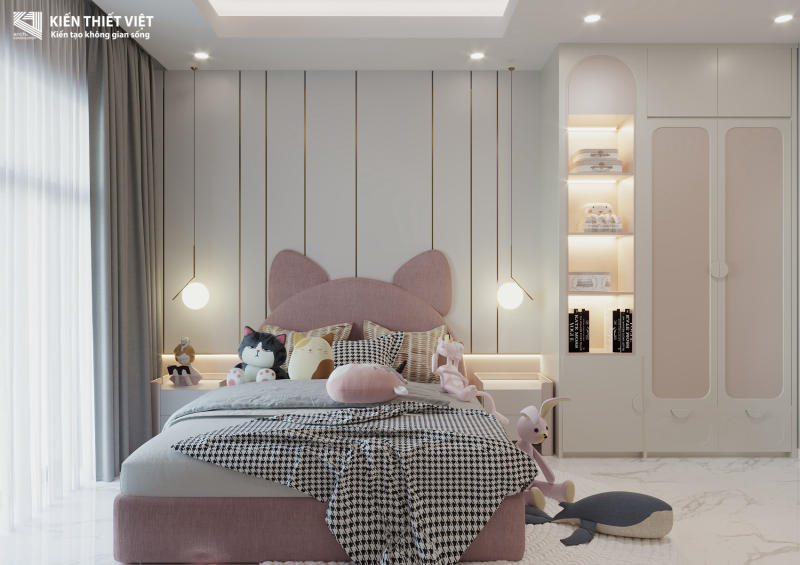 Thiết kế nội thất phòng ngủ – Phòng ngủ bé (24)