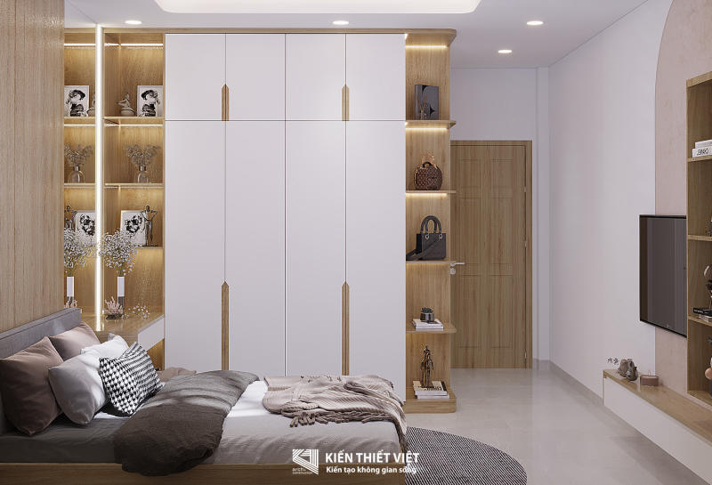 Thiết kế nội thất – Phòng ngủ 1 & 3 (10)