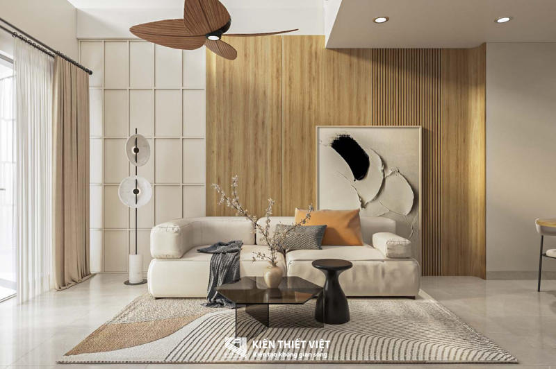 Thiết kế nội thất – Phòng khách bếp (2)