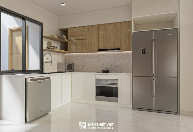 Thiết kế nội thất – Phòng khách bếp (6)