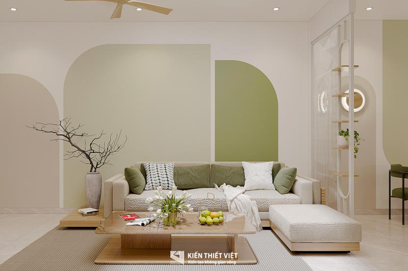 Thiết kế nội thất – Phòng khách bếp (4)