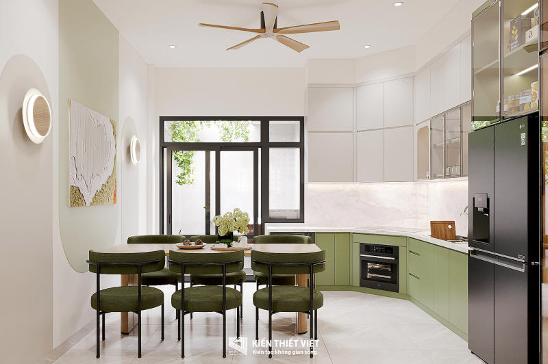 Thiết kế nội thất – Phòng khách bếp (11)