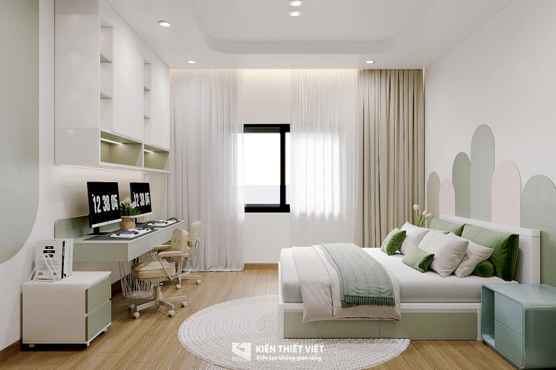 Thiết kế nội thất – Phòng ngủ bé (20)