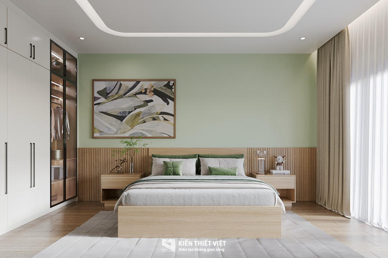 Thiết kế nội thất – Phòng ngủ master (15)
