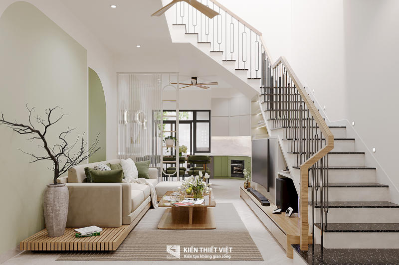 Thiết kế nội thất – Phòng khách bếp (6)