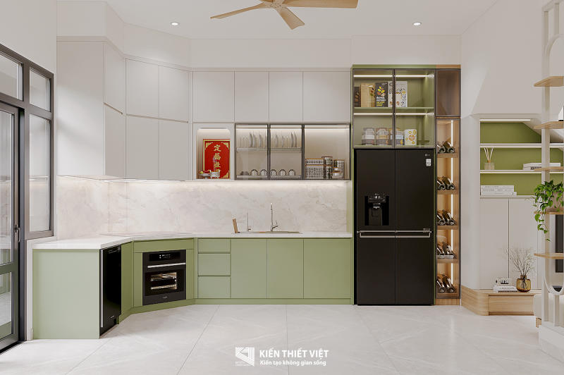 Thiết kế nội thất – Phòng khách bếp (13)