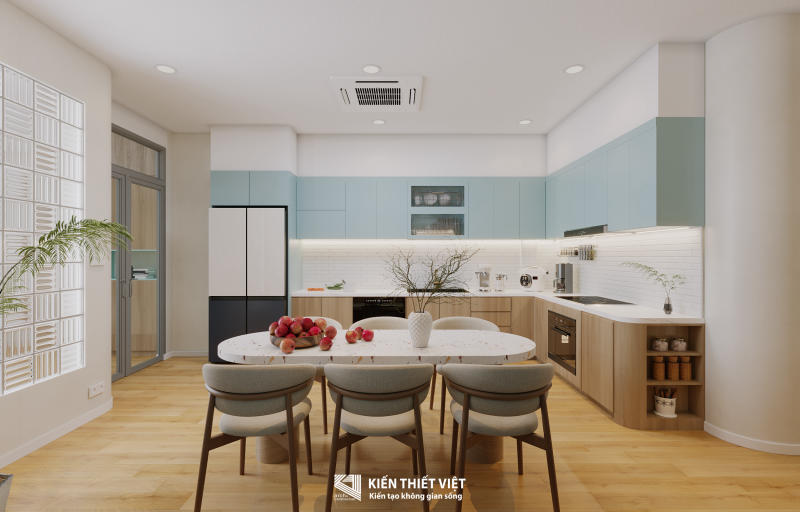 Thiết kế nội thất – Phòng khách bếp (33)