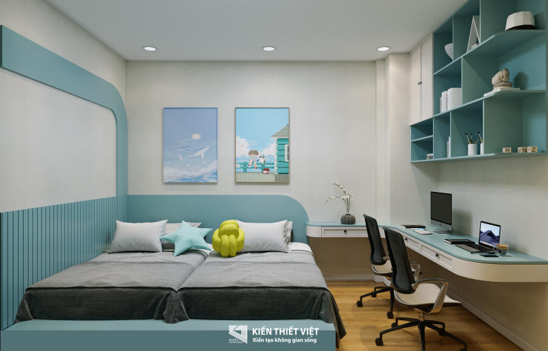 Thiết kế nội thất – Phòng ngủ 2 (38)