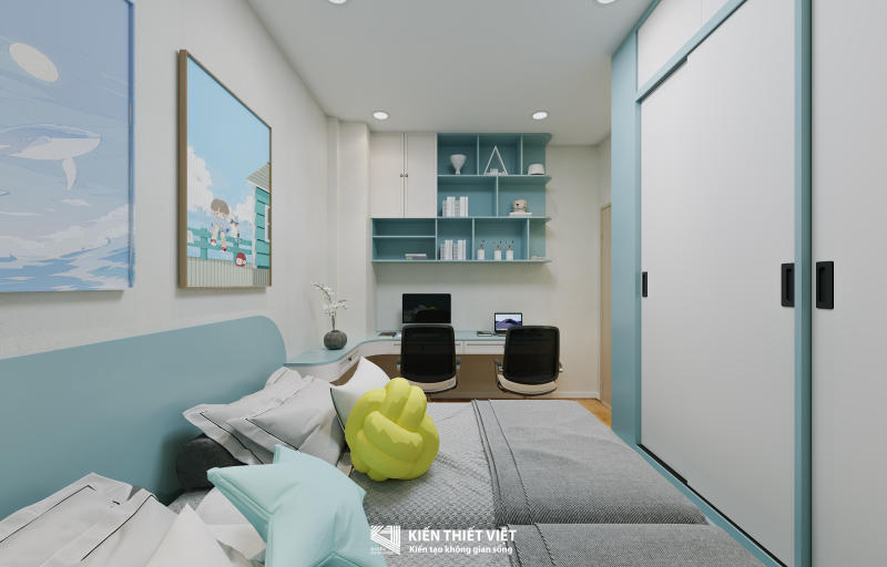 Thiết kế nội thất – Phòng ngủ 2 (39)
