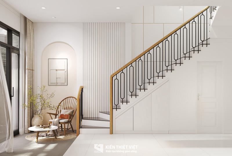 Thiết kế nội thất phòng khách bếp (2)