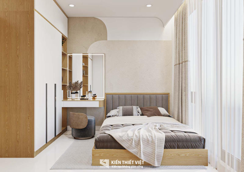 Thiết kế nội thất phòng ngủ – Phòng ngủ 01 (7)