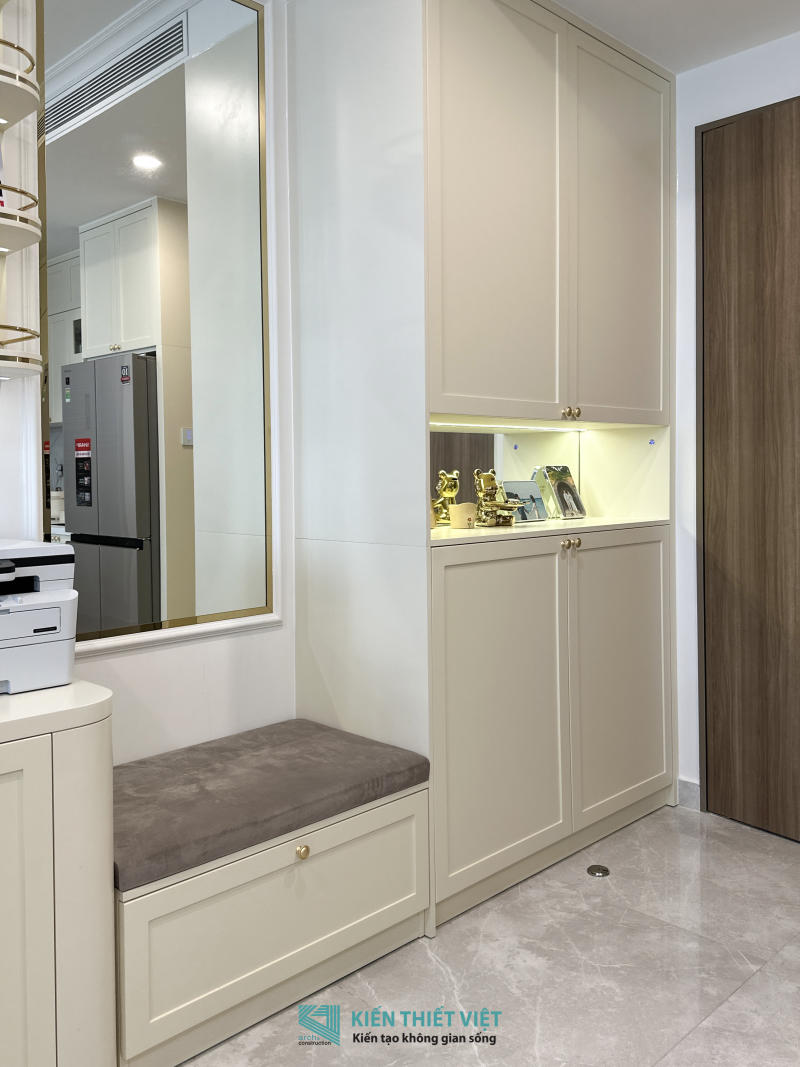 Nội thất tủ giày và bàn làm việc (3)