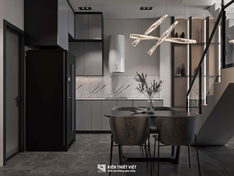 Thiết kế nội thất phòng khách bếp (5)