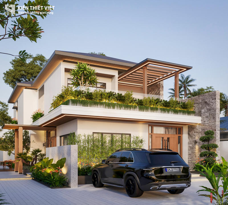 Phối cảnh mặt tiền (2)