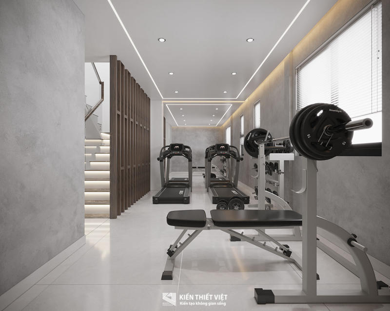 Thiết kế nội thất – Phòng tập gym (27)