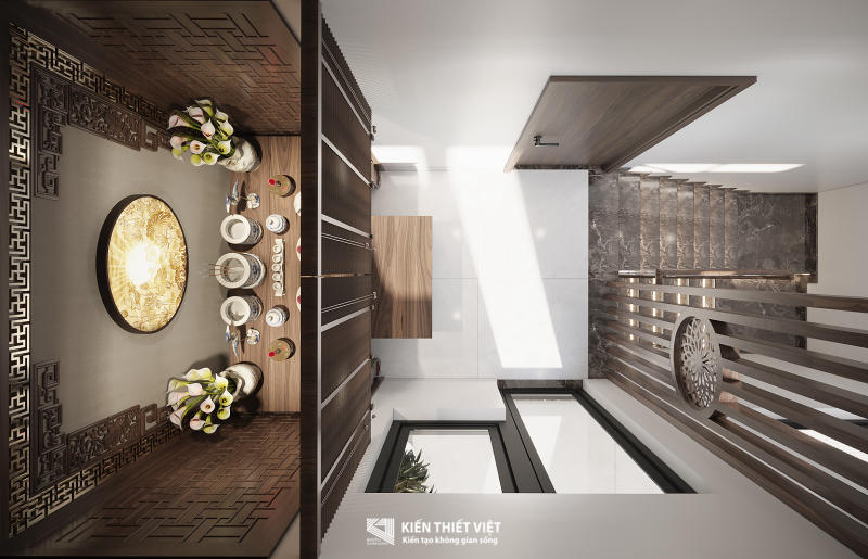 Thiết kế nội thất – Phòng thờ (25)