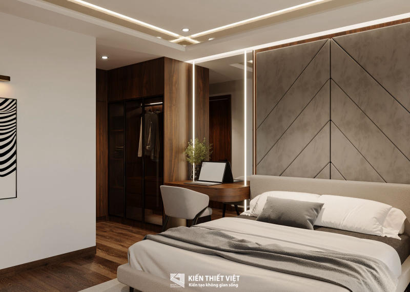 Thiết kế nội thất – Phòng ngủ master (17)