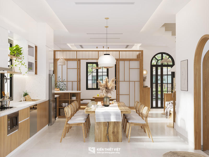 Thiết kế nội thất – Không gian phòng khách bếp (4)