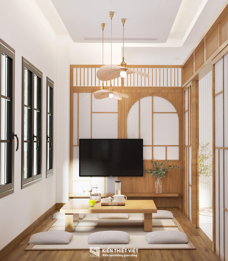Thiết kế nội thất – Không gian phòng khách bếp (10)