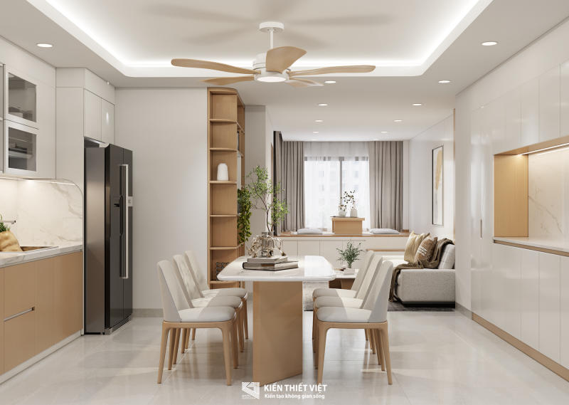 THIẾT KẾ NỘI THẤT – TẦNG TRỆT (8)