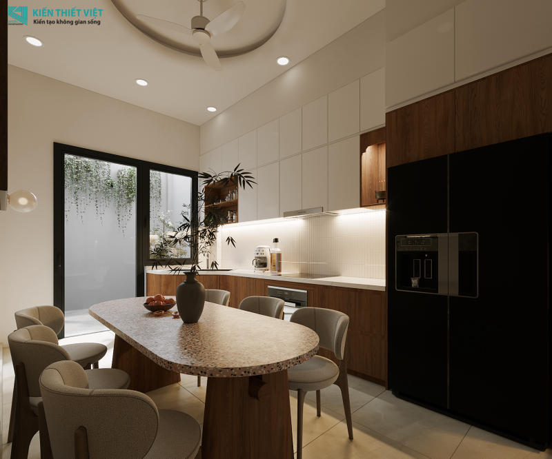 THIẾT KẾ NỘI THẤT – KHÔNG GIAN KHÁCH BẾP (9)