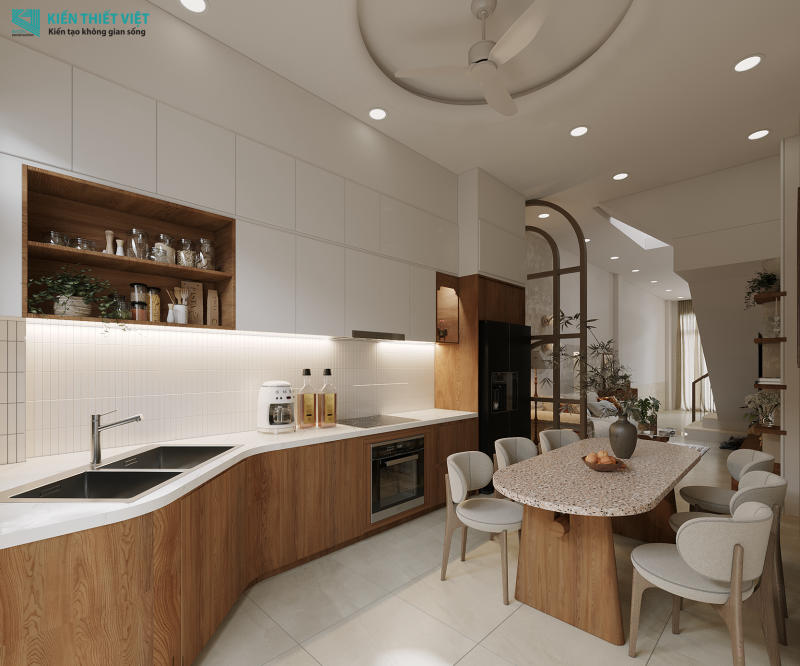 THIẾT KẾ NỘI THẤT – KHÔNG GIAN KHÁCH BẾP (11)