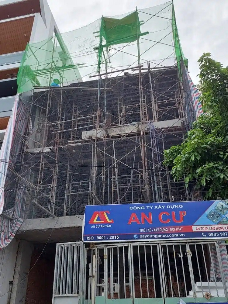 công trình nhà phố của công ty xây dựng an cư