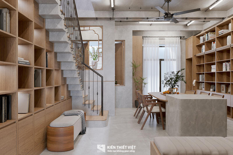 THIẾT KẾ NỘI THẤT – KHÔNG GIAN SINH HOẠT CHUNG (4)