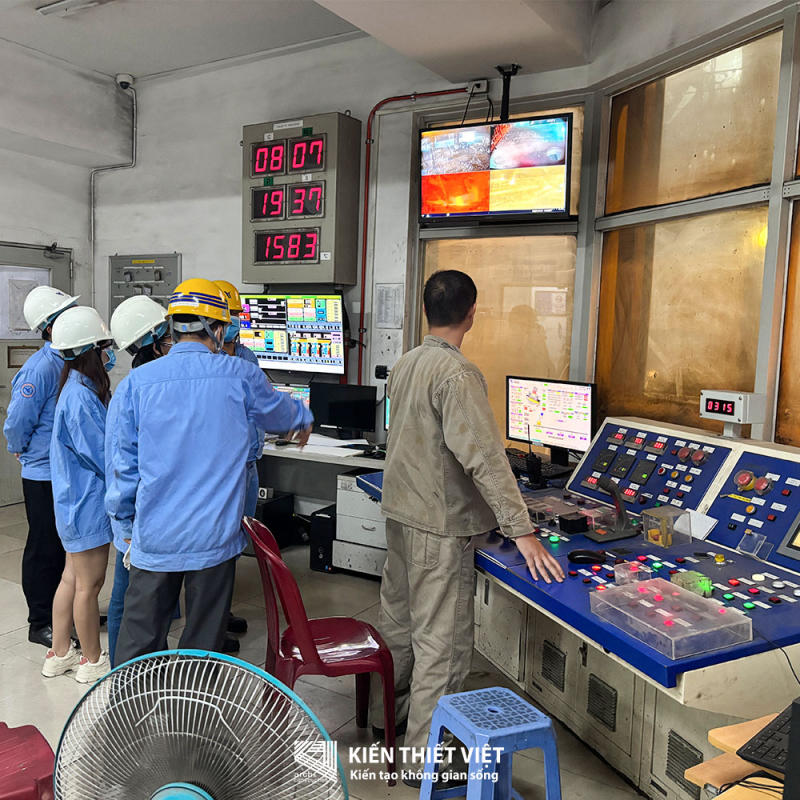 Kiến Thiết Việt tham quan nhà máy thép Vina Kyoei