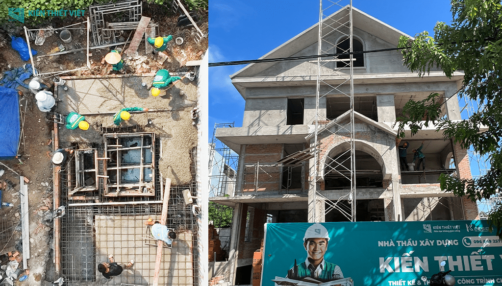 Thi Công Thiết Kế Trọn Gói Biệt Thự Nhà Phố