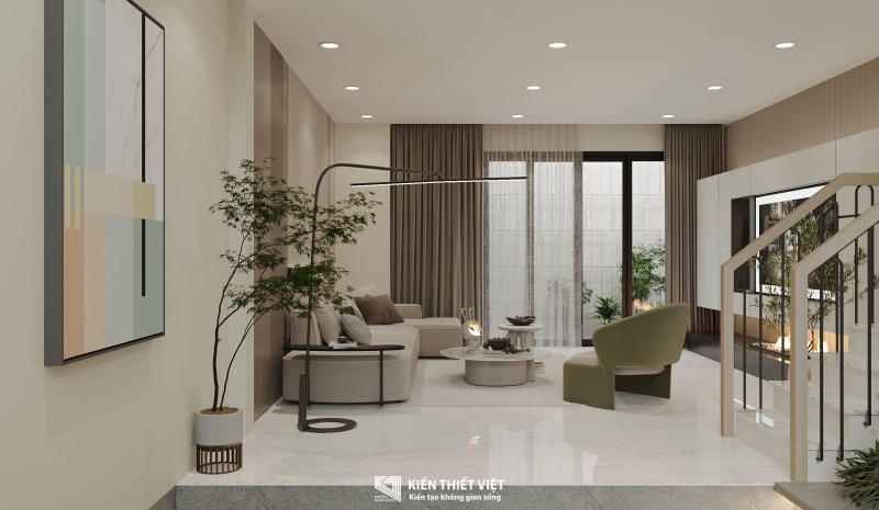 THIẾT KẾ NỘI THẤT – KHÔNG GIAN KHÁCH BẾP (10)